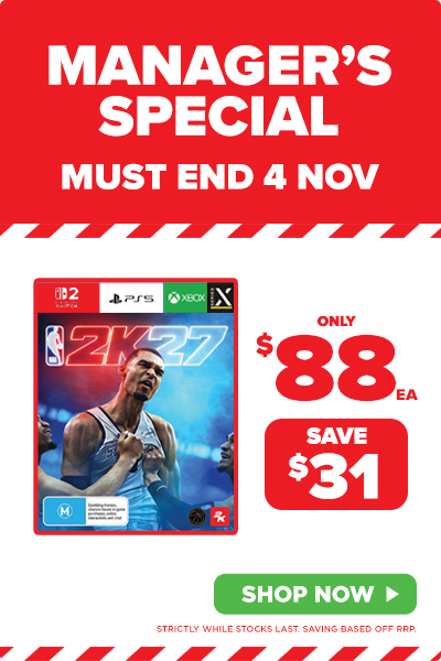 NBA 2K27 Managers Special - Only $88 - EB Games Australia