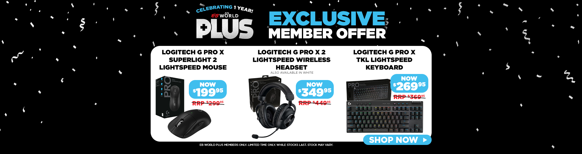 EBW PLUS Anniversary Accessories
