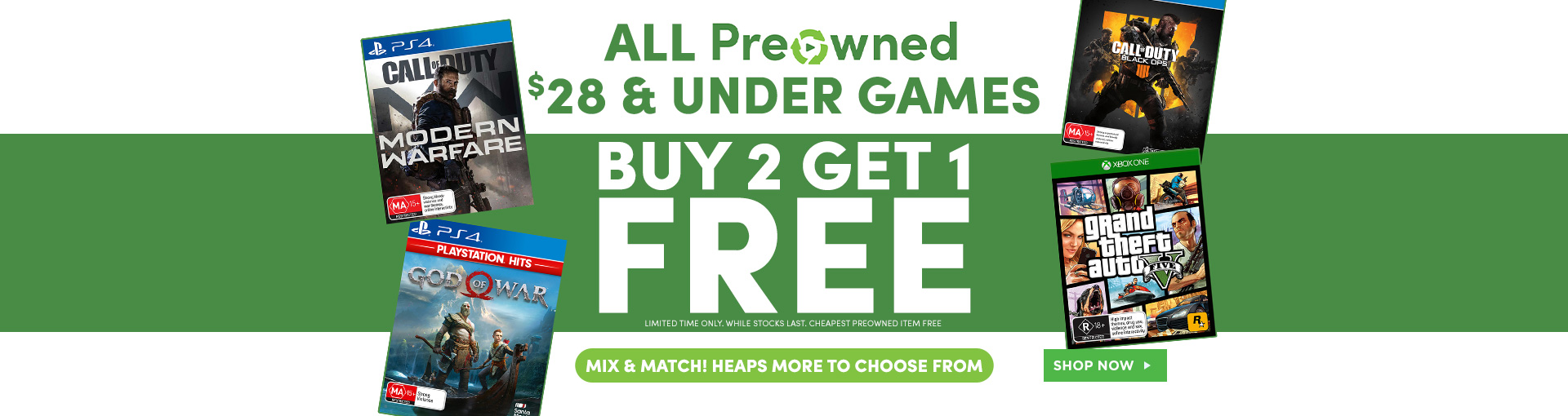 Preowned B2G1F
