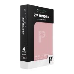 Palms Off Gaming - Collector's Series 4 Pocket Zip Trading Card Binder - Pink - Screenshot 1
