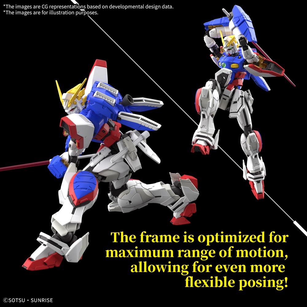 Gundam - Shining Gundam 1/144 Scale Model Kit - Screenshot 2