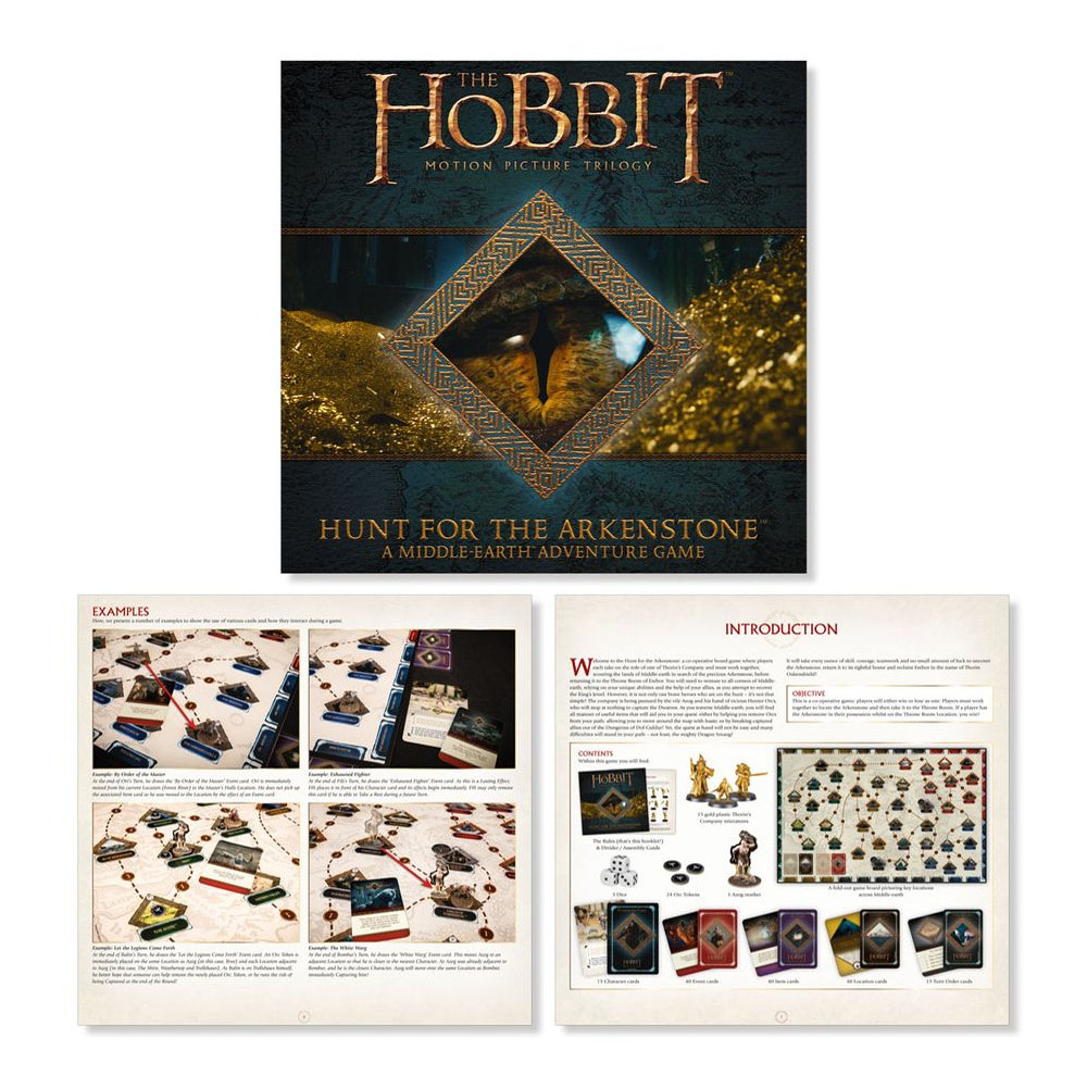 The Hobbit: Hunt for the Arkenstone Board Game - Screenshot 2