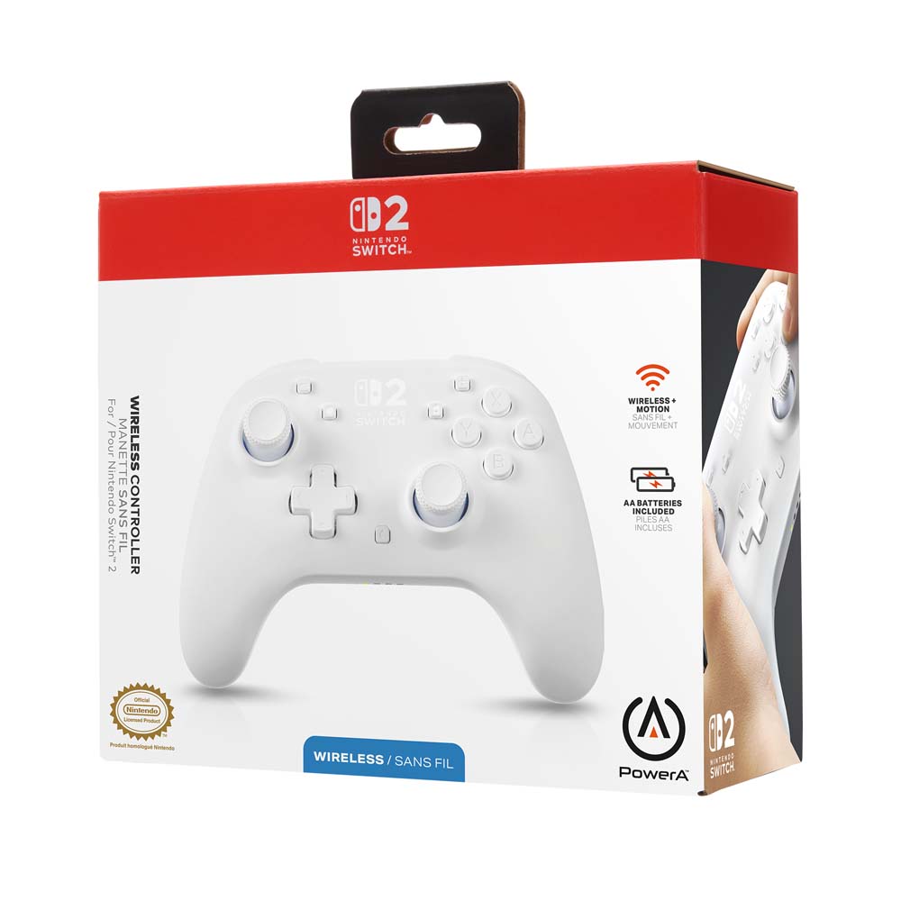 PowerA - Core Wireless Controller for Nintendo Switch 2 - White - Screenshot 1