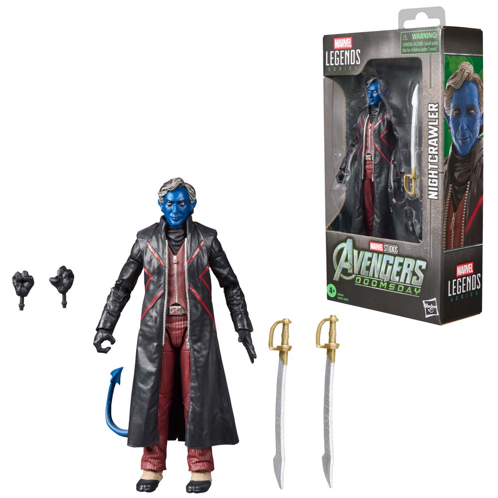 Marvel - Avengers: Doomsday - Nightcrawler Marvel Legends Action Figure - Screenshot 1