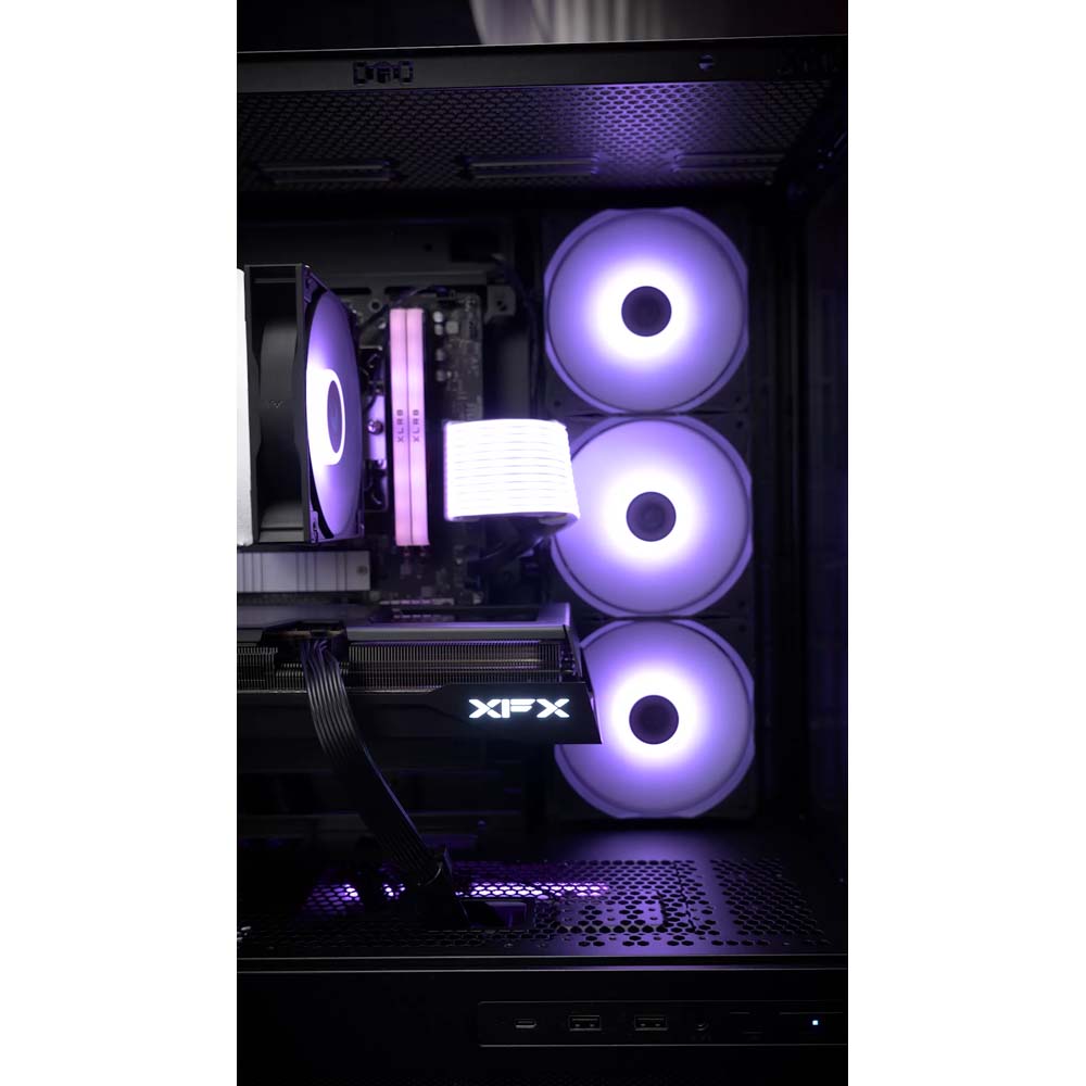 Evolve - Violet Vortex V2 - RTX 5050 8GB | Ryzen 5 5500 | 32GB DDR4 | 1TB Storage Gaming PC - Screenshot 4
