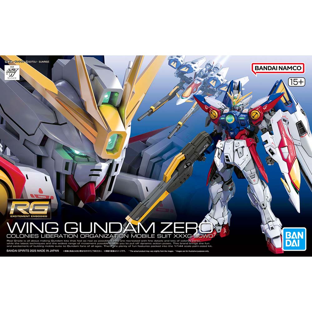 Mobile Suit Gundam - RG Wing Gundam Zero 1/144 Model Kit - Screenshot 4