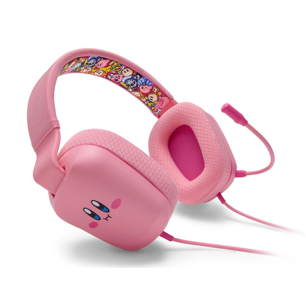 PowerA - Wired Stereo Headset for Nintendo Switch - Kirby Mouthful - Screenshot 1
