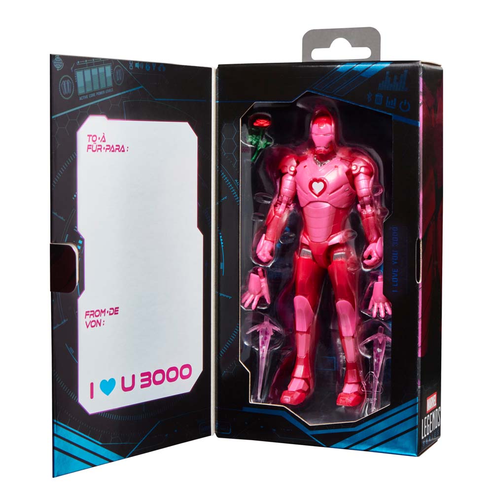 Marvel - Iron Man - I Love You 3000 Iron Man Marvel Legends Action Figure - Screenshot 2