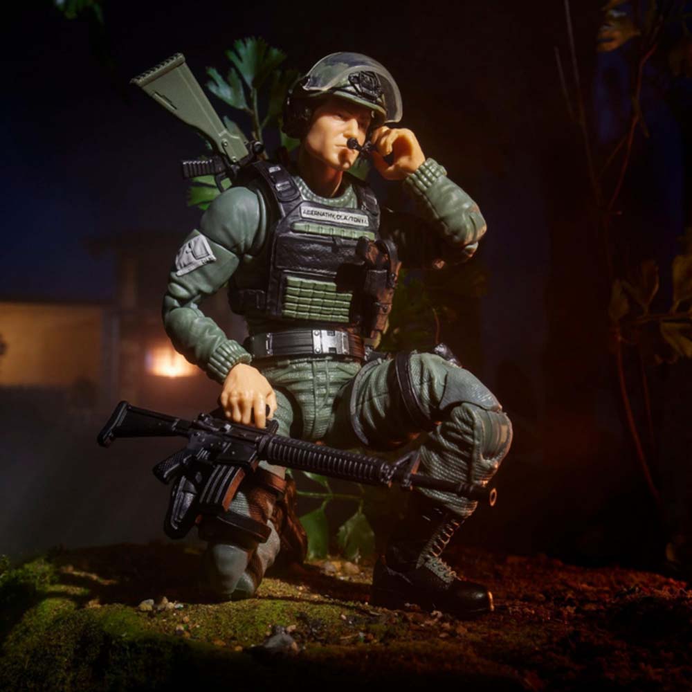 G.I. Joe - Clayton “Hawk” Abernathy with M.M.S. Classified Series 6" Action Figure - Screenshot 4