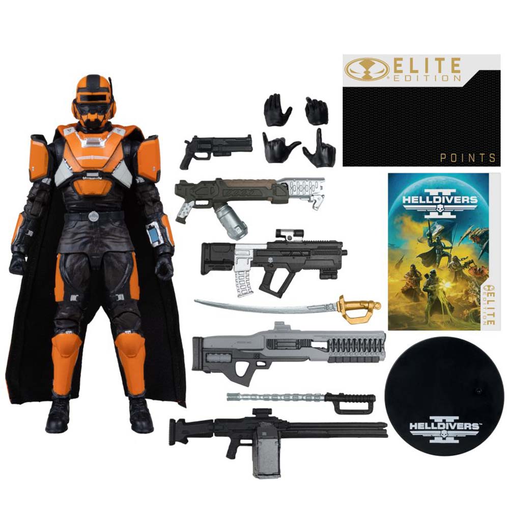 Helldivers 2 - CE-35 Trench Engineer Elite Edition 7" Action Figure - Screenshot 1