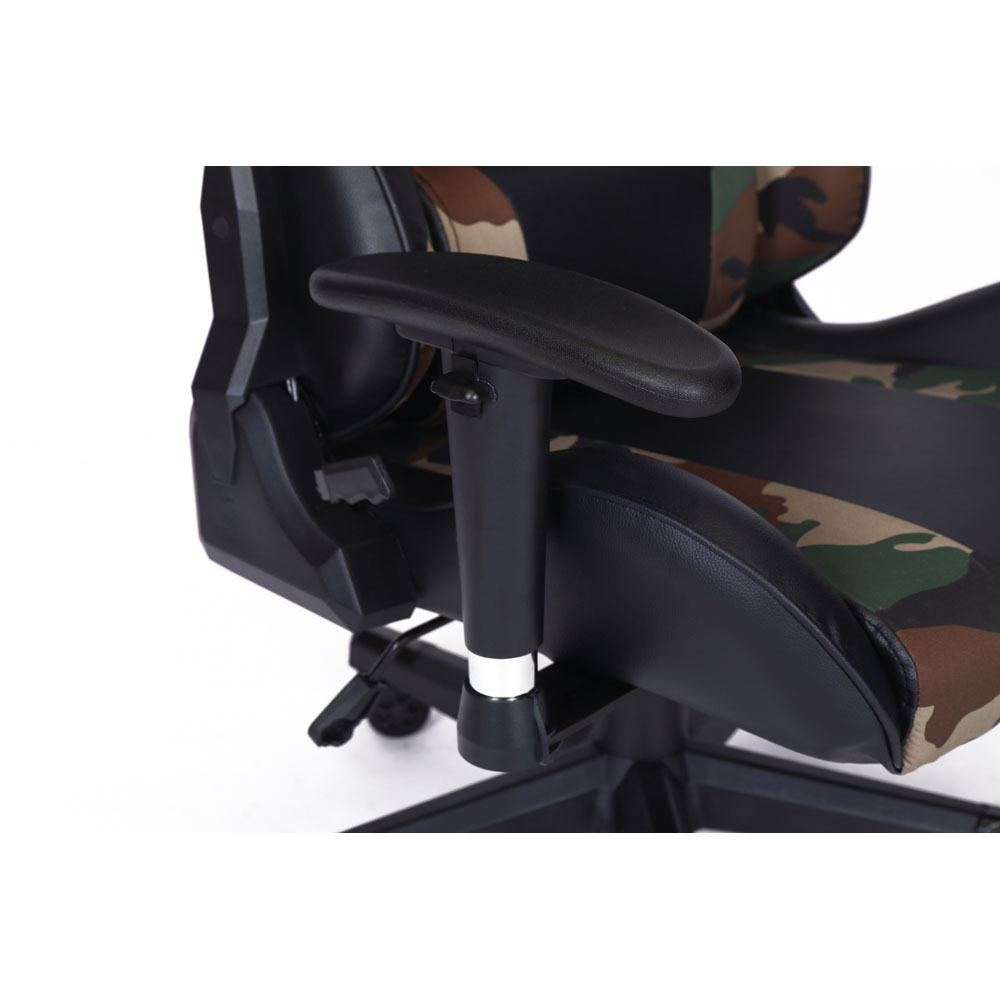 Playmax - Elite Gaming Chair - Jungle Camo - Screenshot 5
