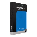 Palms Off Gaming - Collector's Series 9 Pocket Zip Trading Card Binder - Blue - Screenshot 1