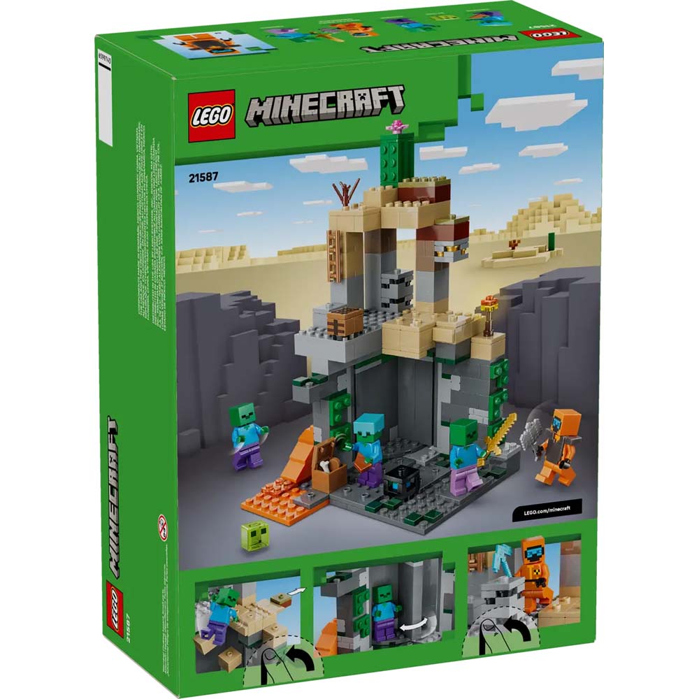 Minecraft - LEGO Zombie Dungeon #21587 - Screenshot 1