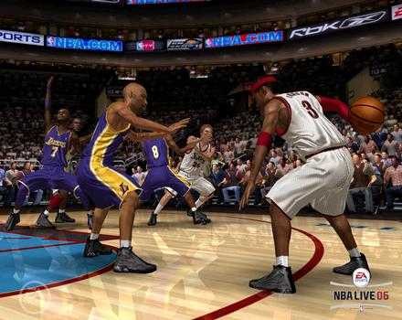 NBA Live 06 - Screenshot 3