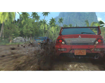 Sega Rally - Screenshot 1