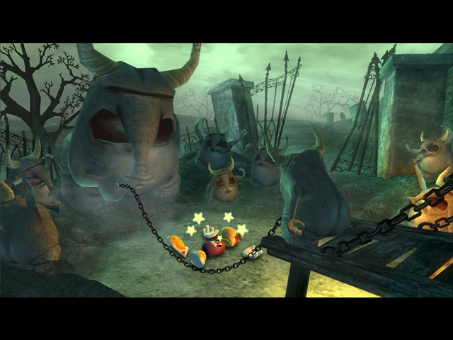 Rayman Raving Rabbids 2 - Screenshot 1
