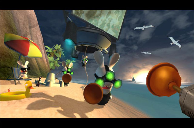 Rayman Raving Rabbids 2 - Screenshot 6