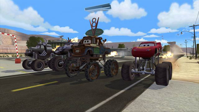 Cars Mater-National Championship - Screenshot 1