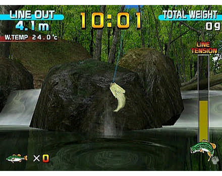 SEGA Bass Fishing - Screenshot 2