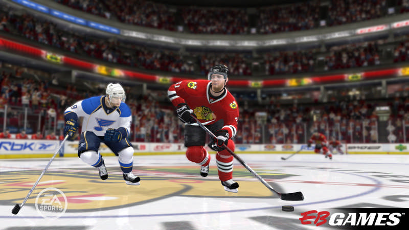 NHL 09 - Screenshot 1