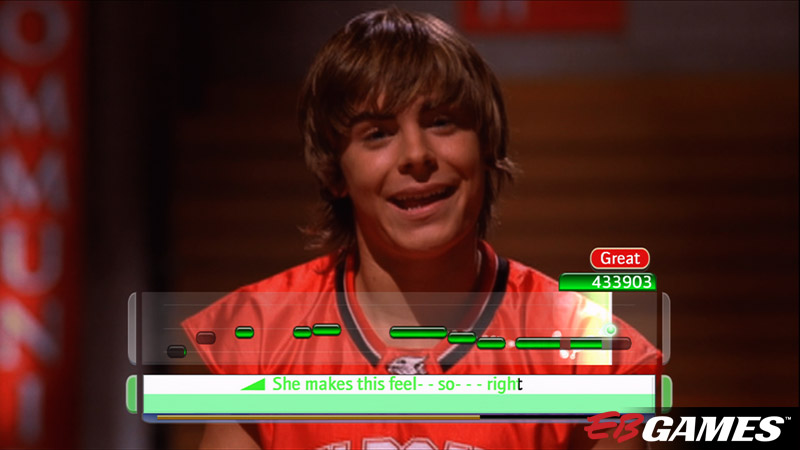 Disney Sing It High School Musical 3 (Game Only) - Screenshot 1