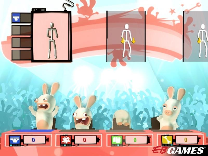 Rayman Raving Rabbids: TV Party - Screenshot 1