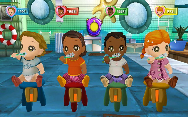 Play Zone: Baby Sitting Party - Screenshot 1