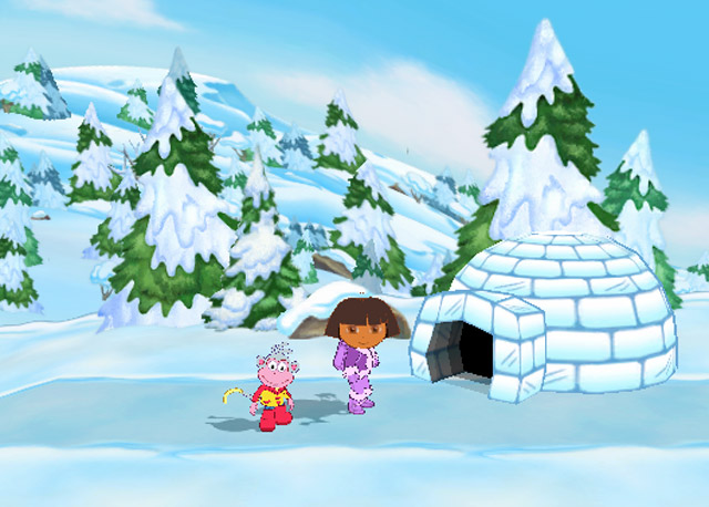 Dora the Explorer Dora Saves the Snow Princess - Screenshot 1