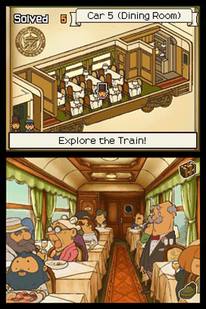 Professor Layton and Pandora's Box - Screenshot 1