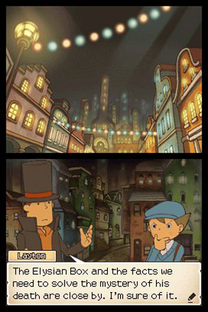 Professor Layton and Pandora's Box - Screenshot 2