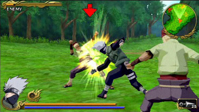 Naruto Shippuden: Legends: Akatsuki Rising - Screenshot 1