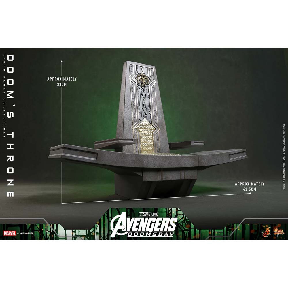 Marvel - Avengers: Doomsday - Doom's Throne 1/6 Scale Action Figure Accessory - Screenshot 1