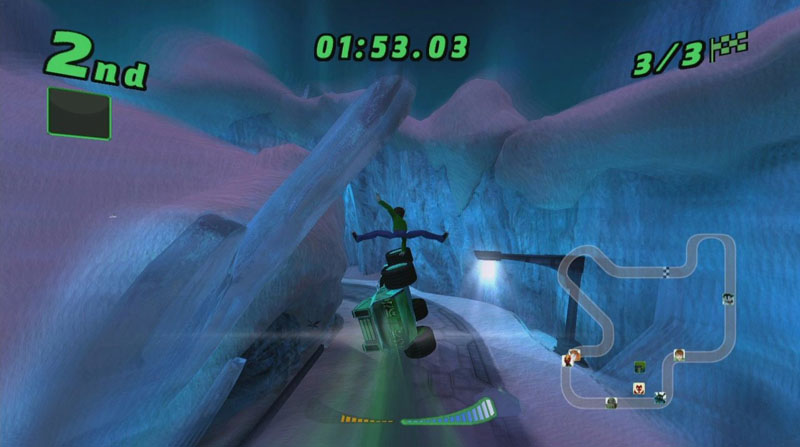 Ben 10: Galactic Racing - Screenshot 2