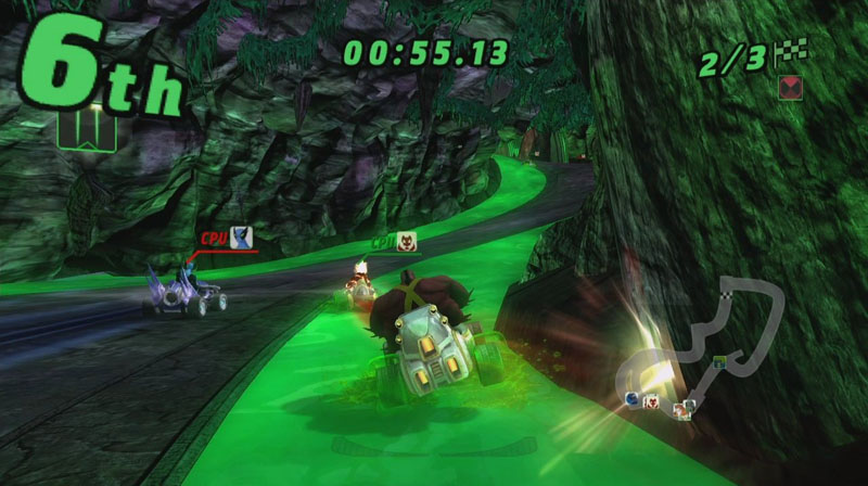 Ben 10: Galactic Racing - Screenshot 4