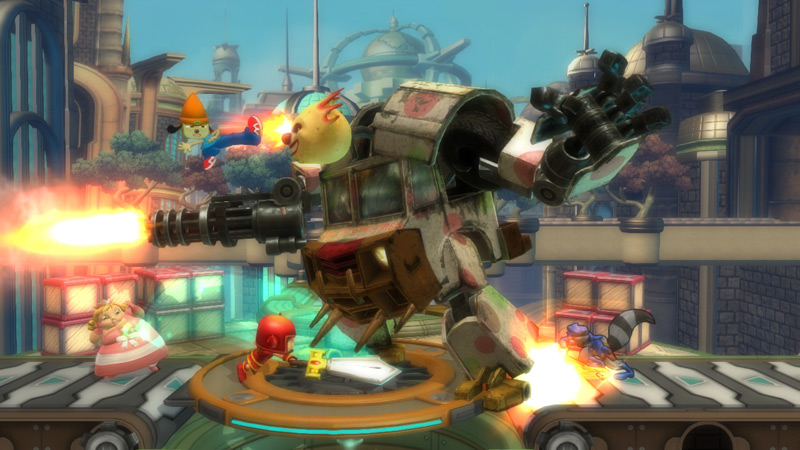 PlayStation All-Stars: Battle Royale - Screenshot 1
