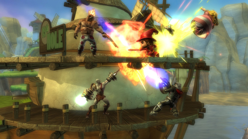 PlayStation All-Stars: Battle Royale - Screenshot 3