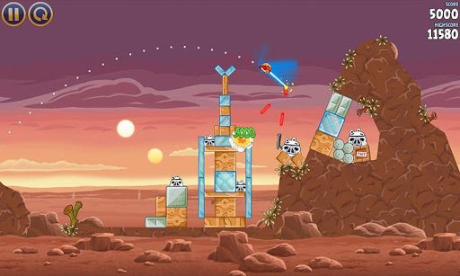 Angry Birds Star Wars - Screenshot 1