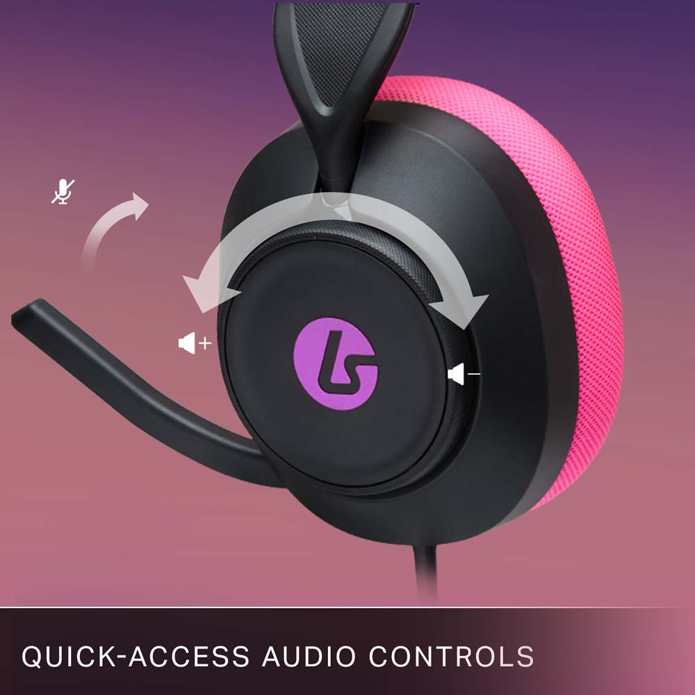 LucidSound LS10 Wired Gaming Headset - Midnight Surf - Screenshot 6