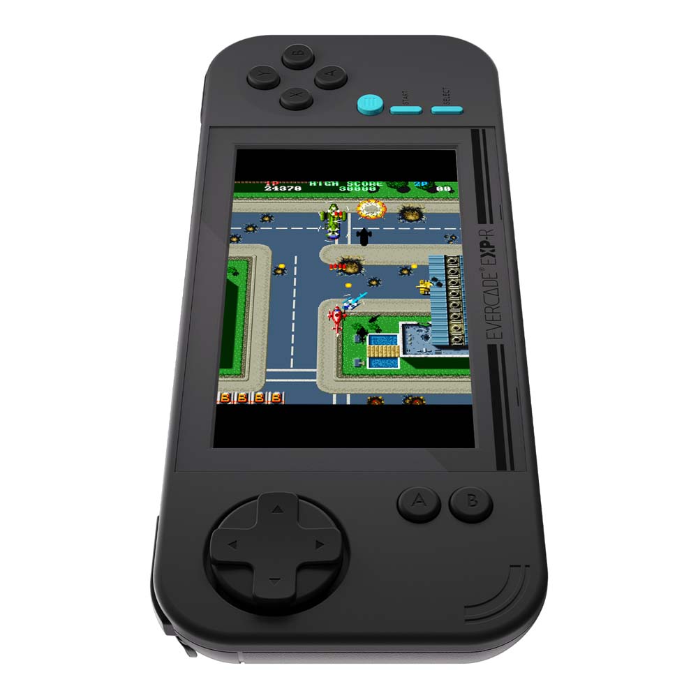 Evercade Neon Retro EXP-R Handheld + Tomb Raider Collection 1 Console Bundle - Screenshot 10