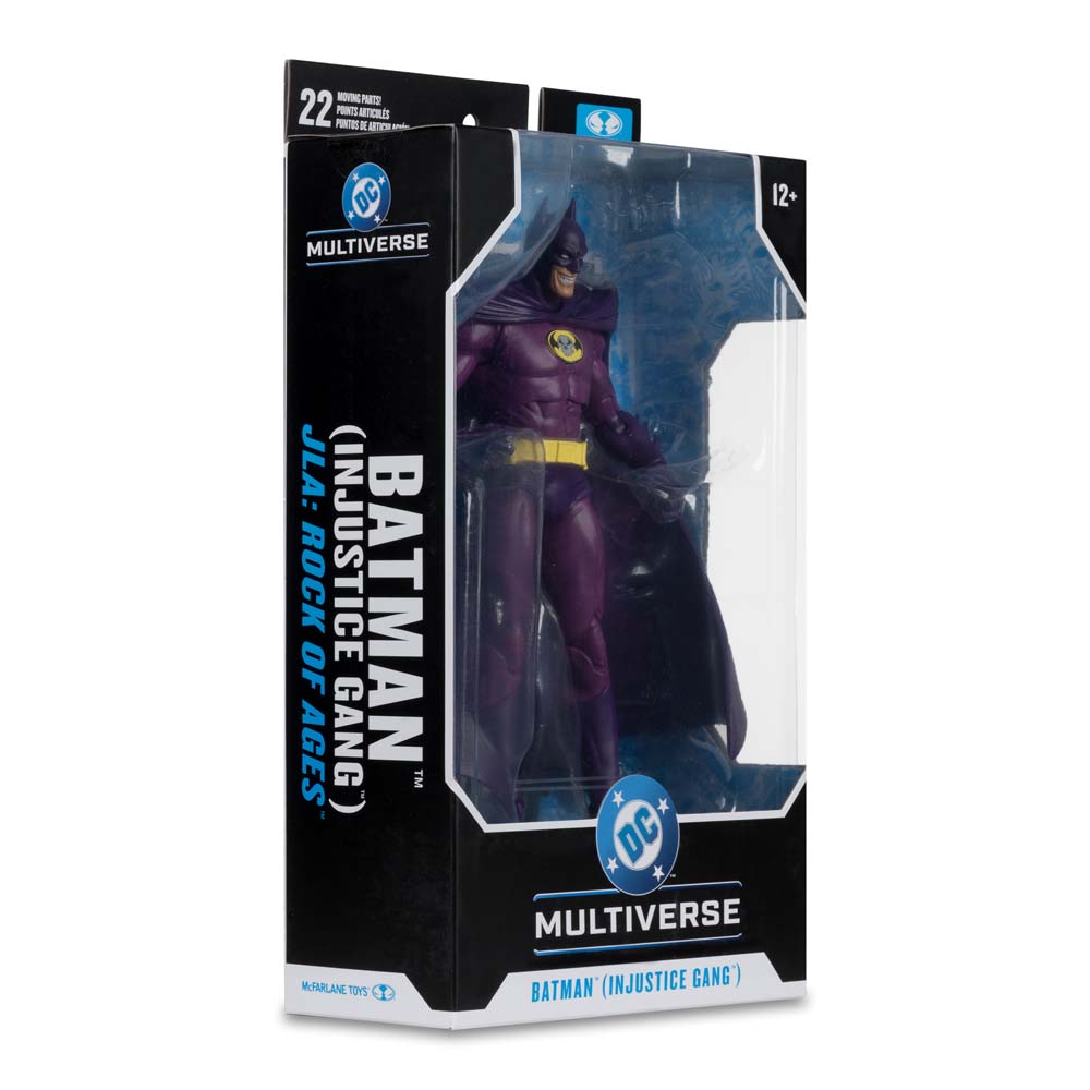 DC Comics - Batman - Multiverse Batman (Injustice Gang) (JLA: Rock of Ages) 7" Action Figure Red Platinum Edition - Screenshot 2