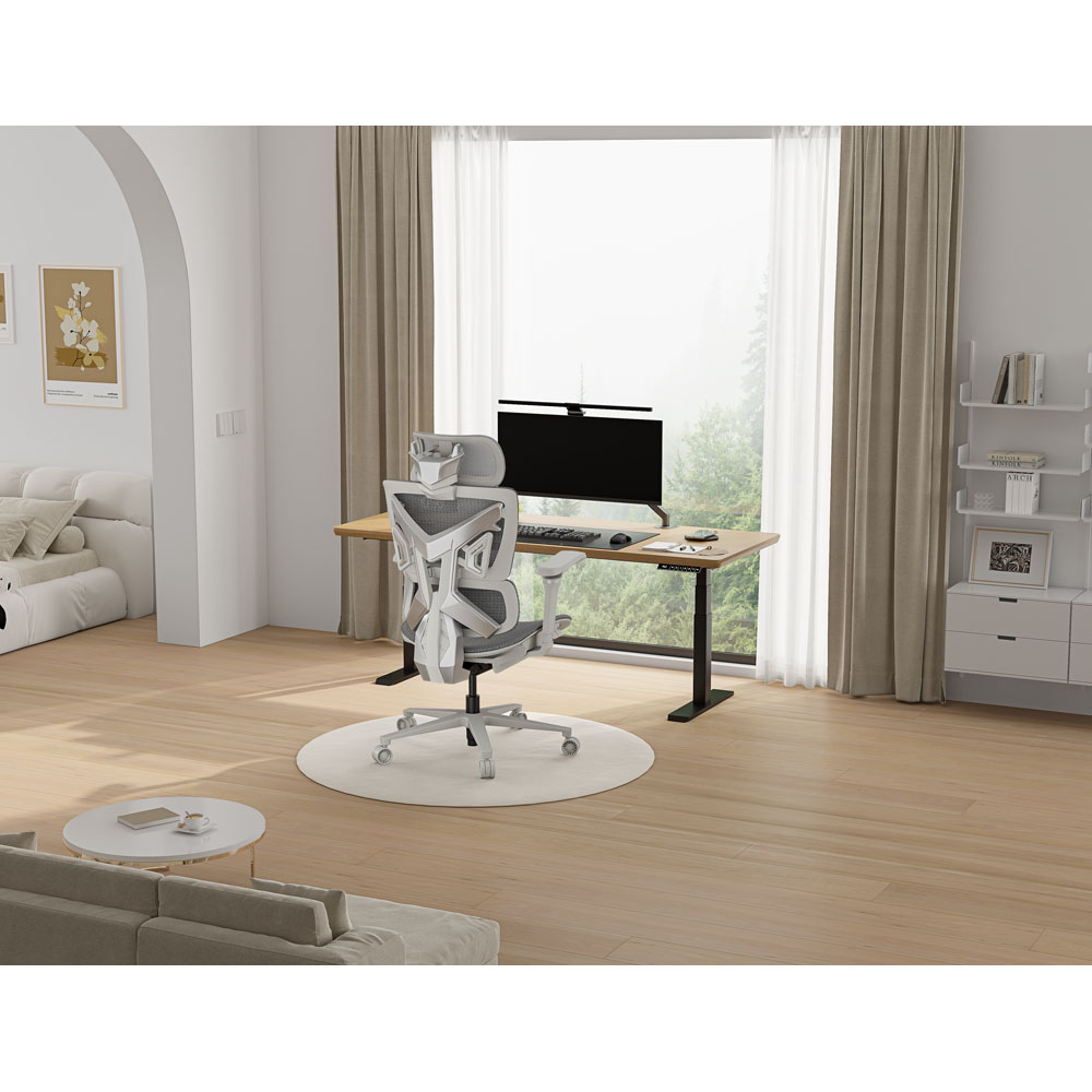 ANDA SEAT X-Air Pro Ash Grey Gaming Mesh Chair - Screenshot 3