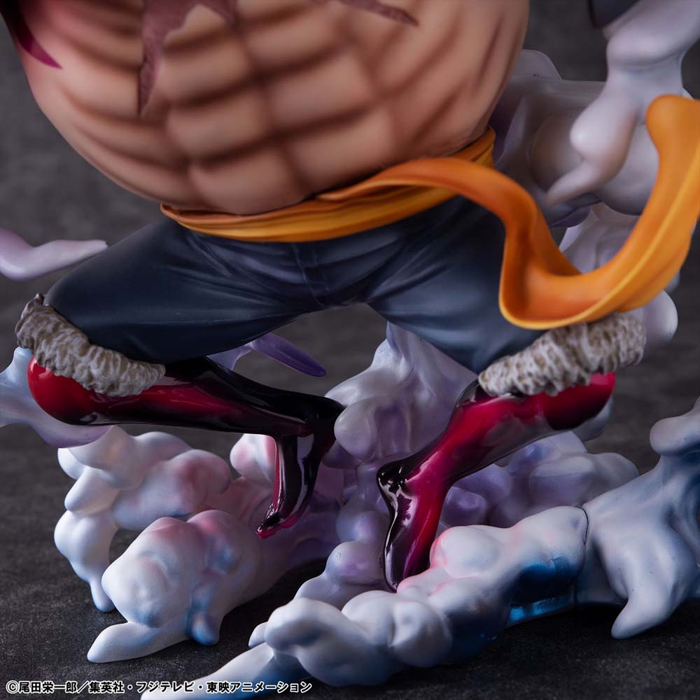 One Piece - Portrait.Of.Pirates Monkey D. Luffy Gear 4 Boundman Statue - Screenshot 8