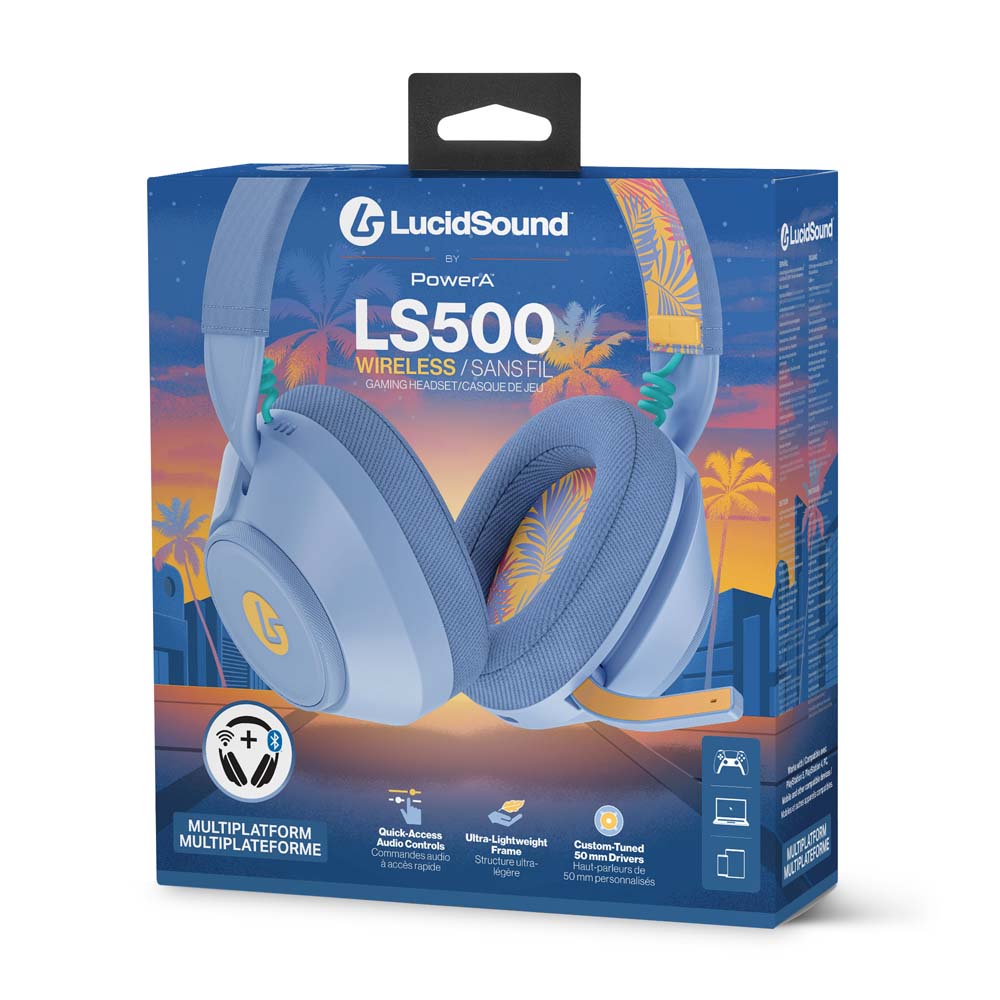 LucidSound LS500 Universal Wireless Gaming Headset - Sunrise Paradise - Screenshot 5