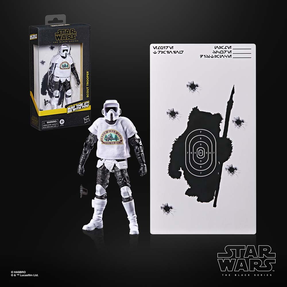 Star Wars - The Black Series - Scout Trooper May the 4th Be With You Action Figure - Screenshot 3