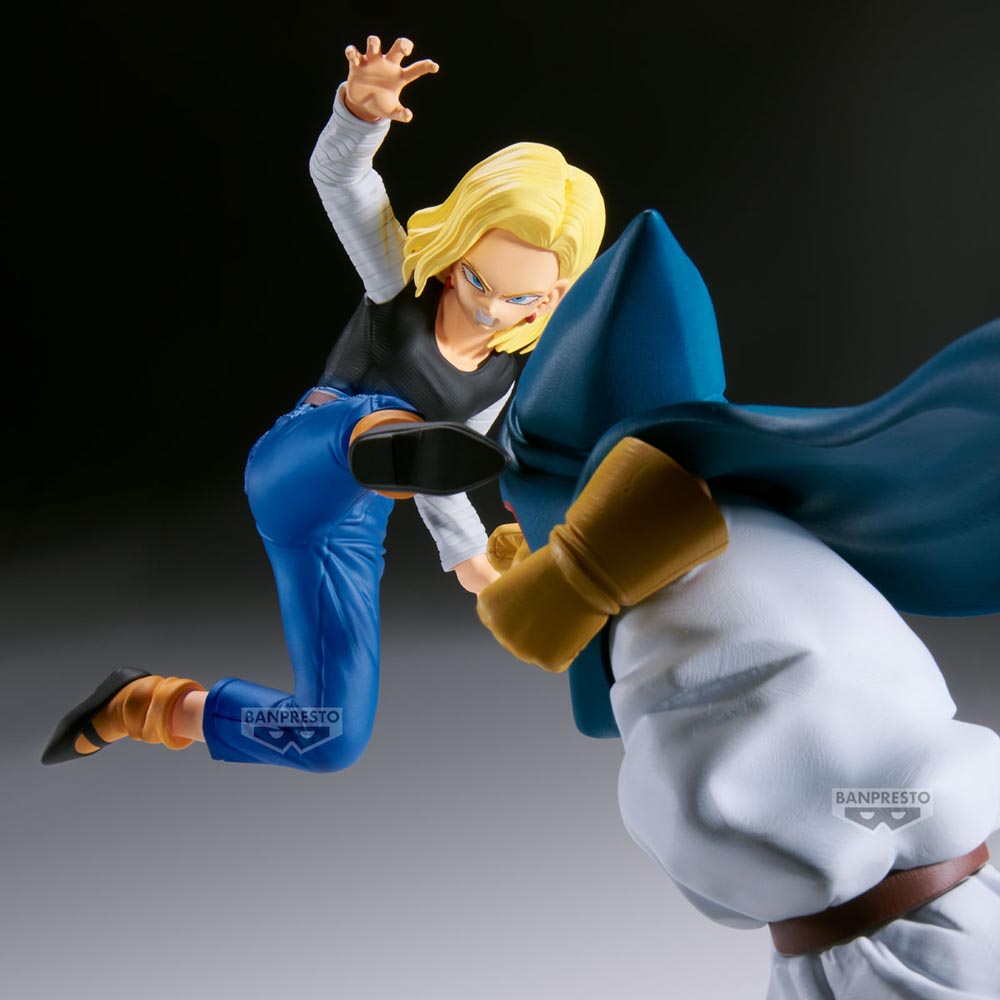 Dragon Ball Z - Android 18 vs. Mr. Satan Match Makers Figure 2-Pack - Screenshot 2