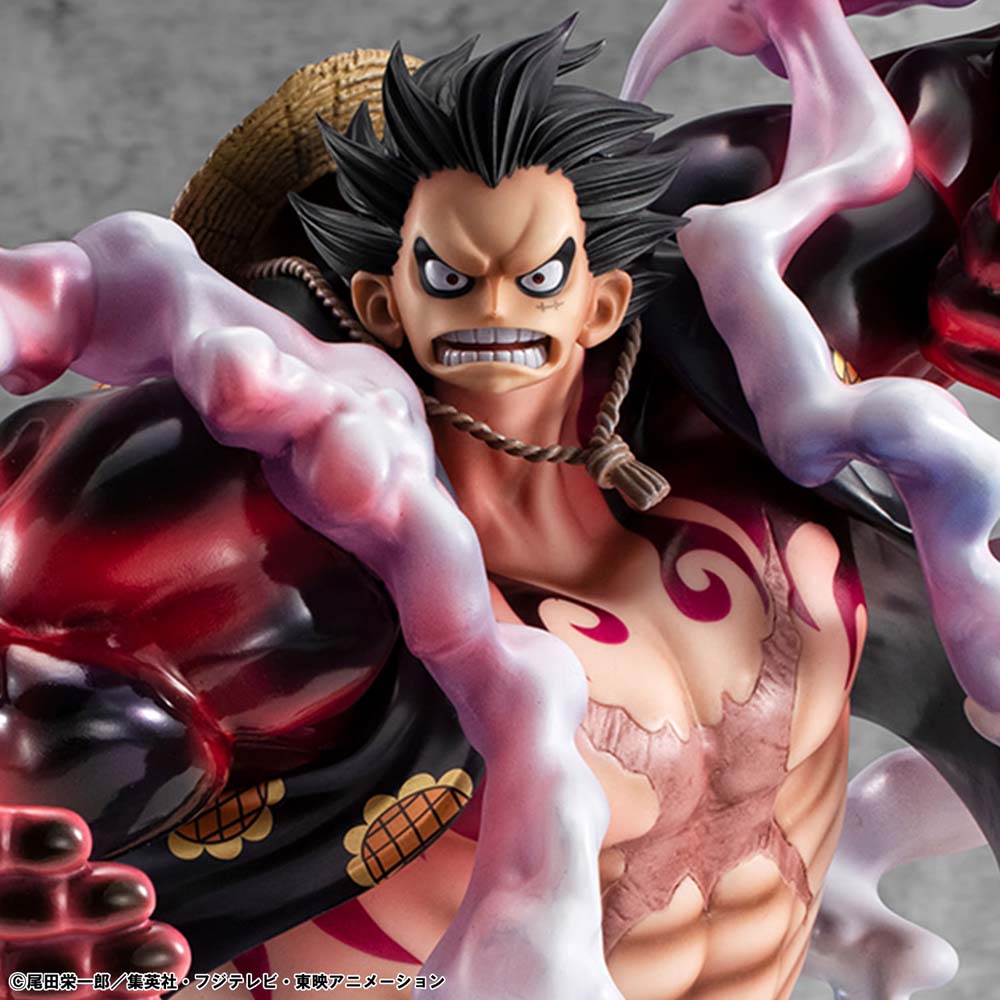 One Piece - Portrait.Of.Pirates Monkey D. Luffy Gear 4 Boundman Statue - Screenshot 4