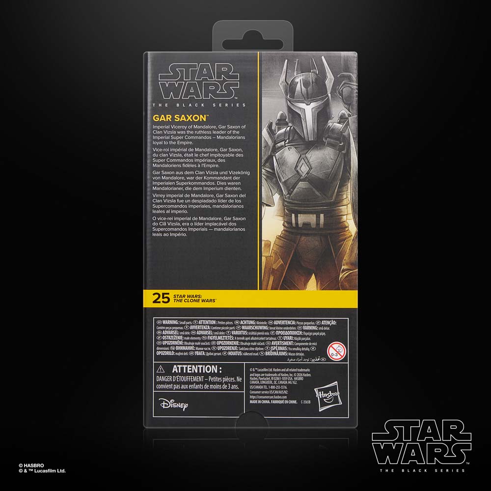 Star Wars - The Black Series - Gar Saxon Action Figure - Screenshot 3