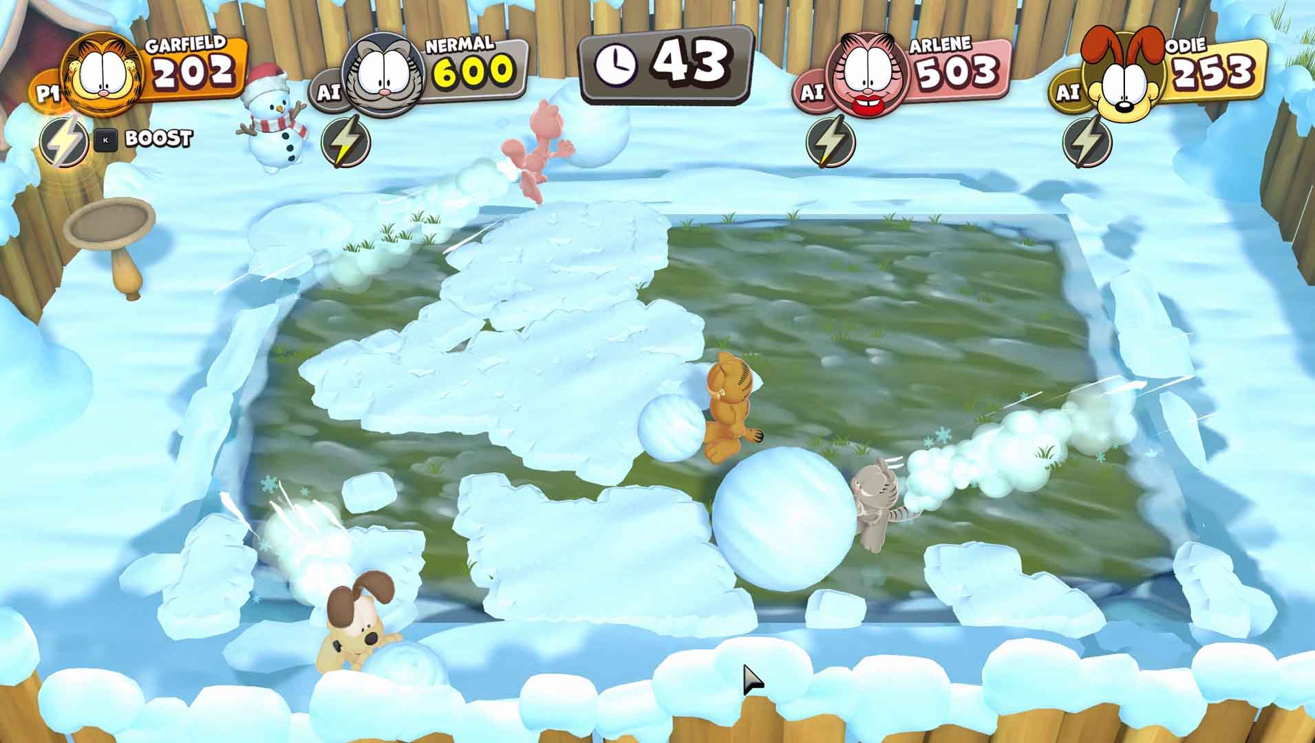 Garfield Lasagna Party - Screenshot 7