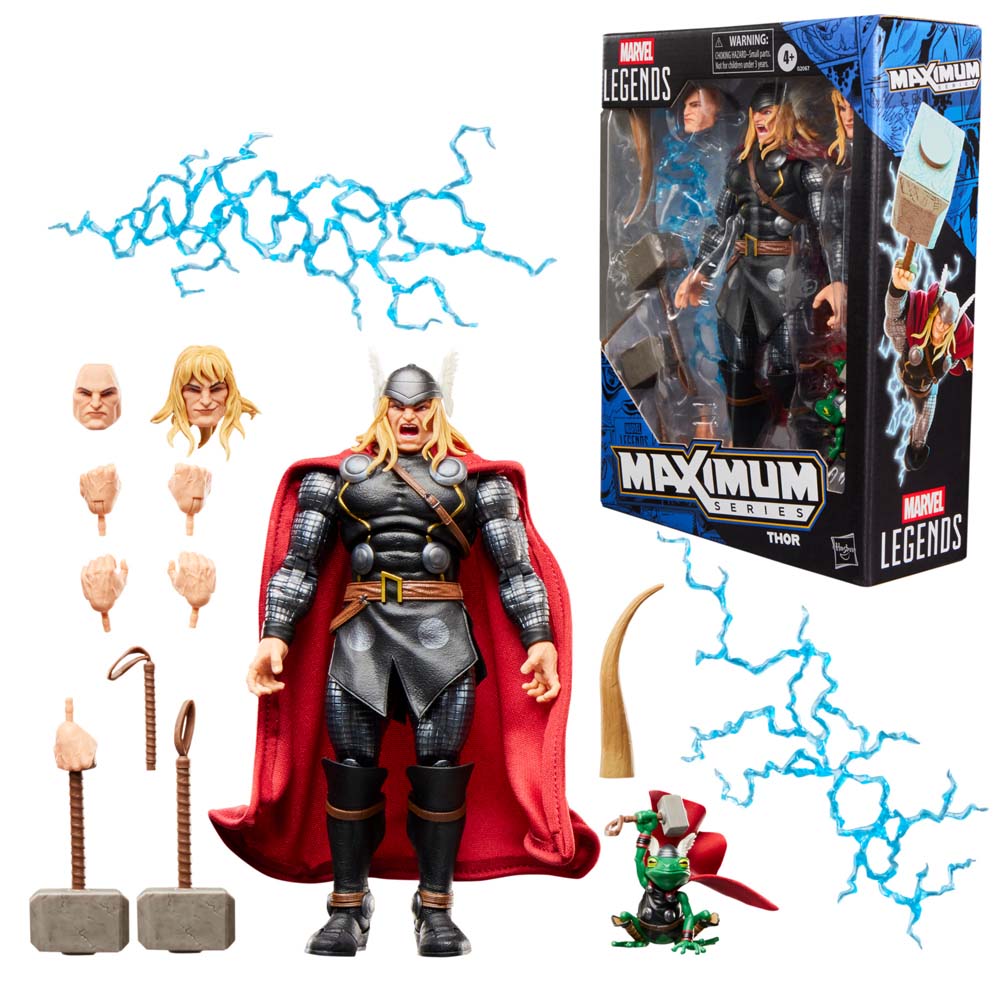 Marvel - Thor Marvel Legends Maximum Action Figure - Screenshot 10