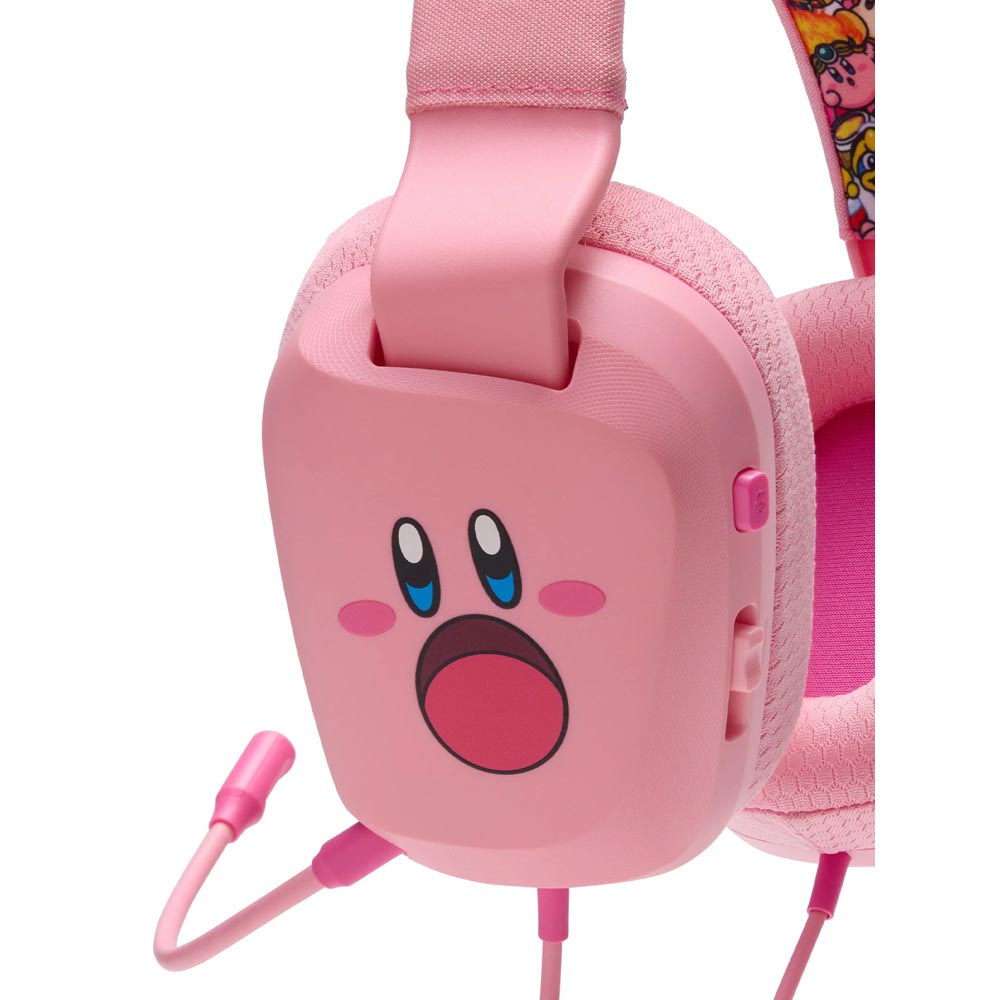 PowerA - Wired Stereo Headset for Nintendo Switch - Kirby Mouthful - Screenshot 3